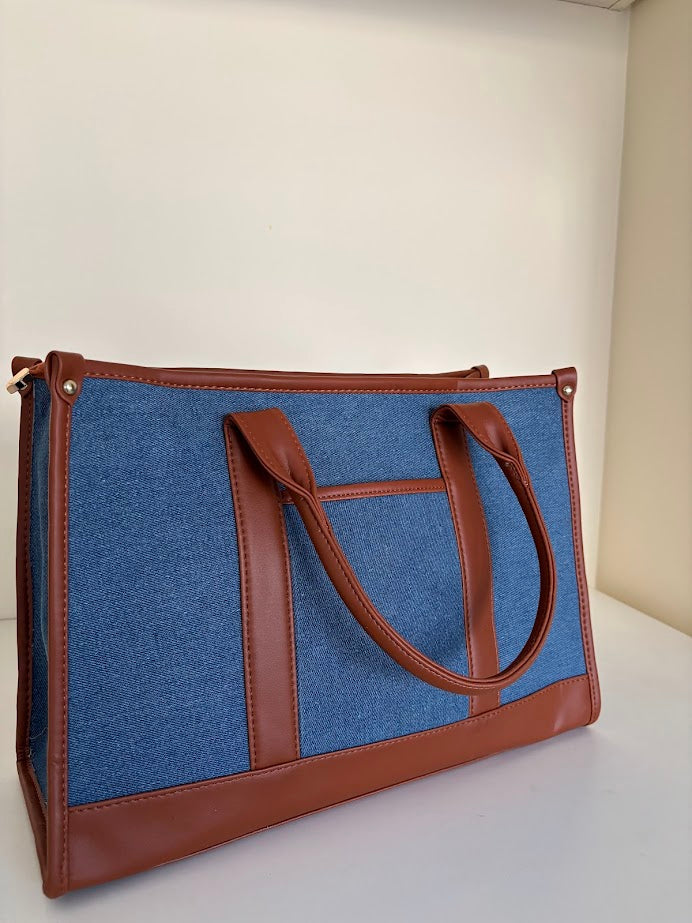 Denim Flap Chloe