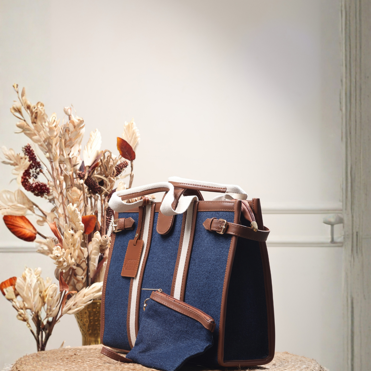Denim Tote Bag