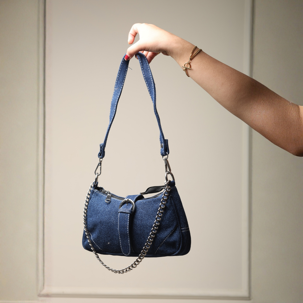 Denim Single Buckle