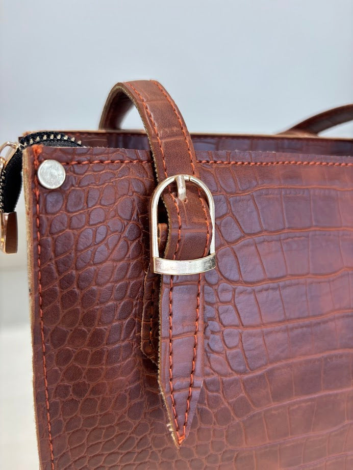 Crocodile Small Handbag