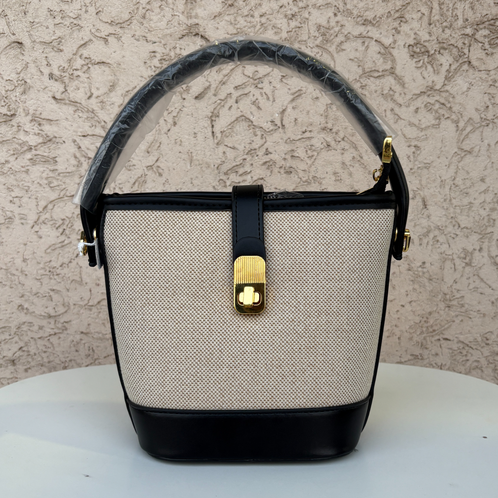 Canvas Bucket Bag