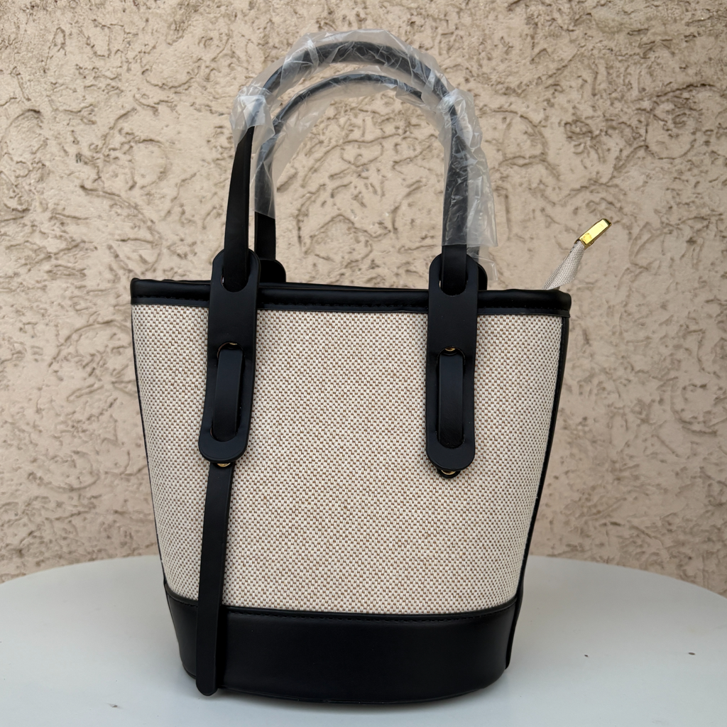 Canvas Bucket Strip Bag