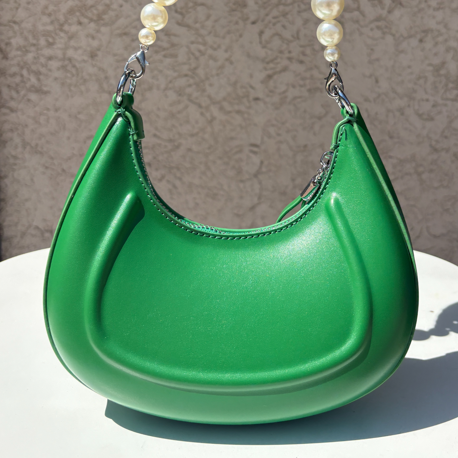 Half Moon Pearl bag