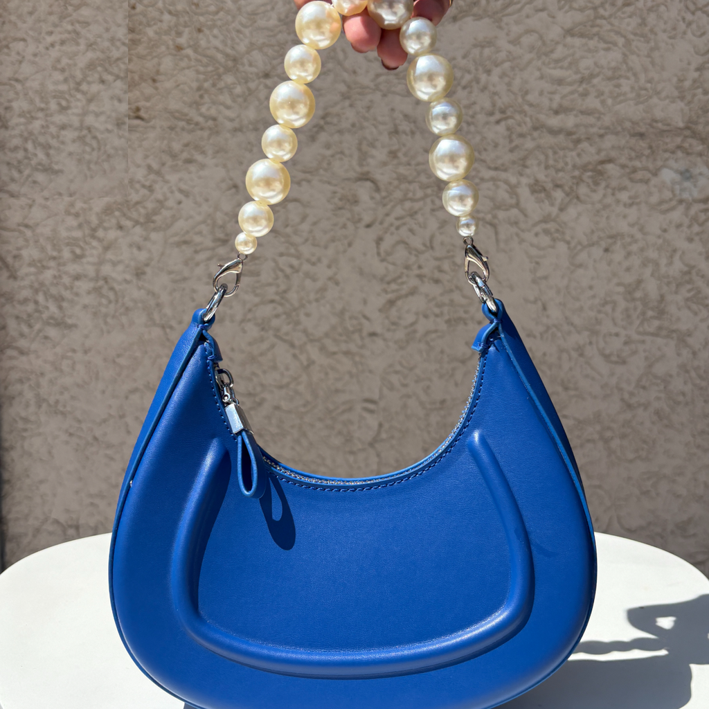 Half Moon Pearl bag