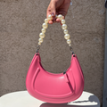 Half Moon Pearl bag