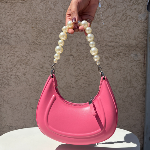 Half Moon Pearl bag