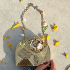 Trinket Brass Mini Clutch