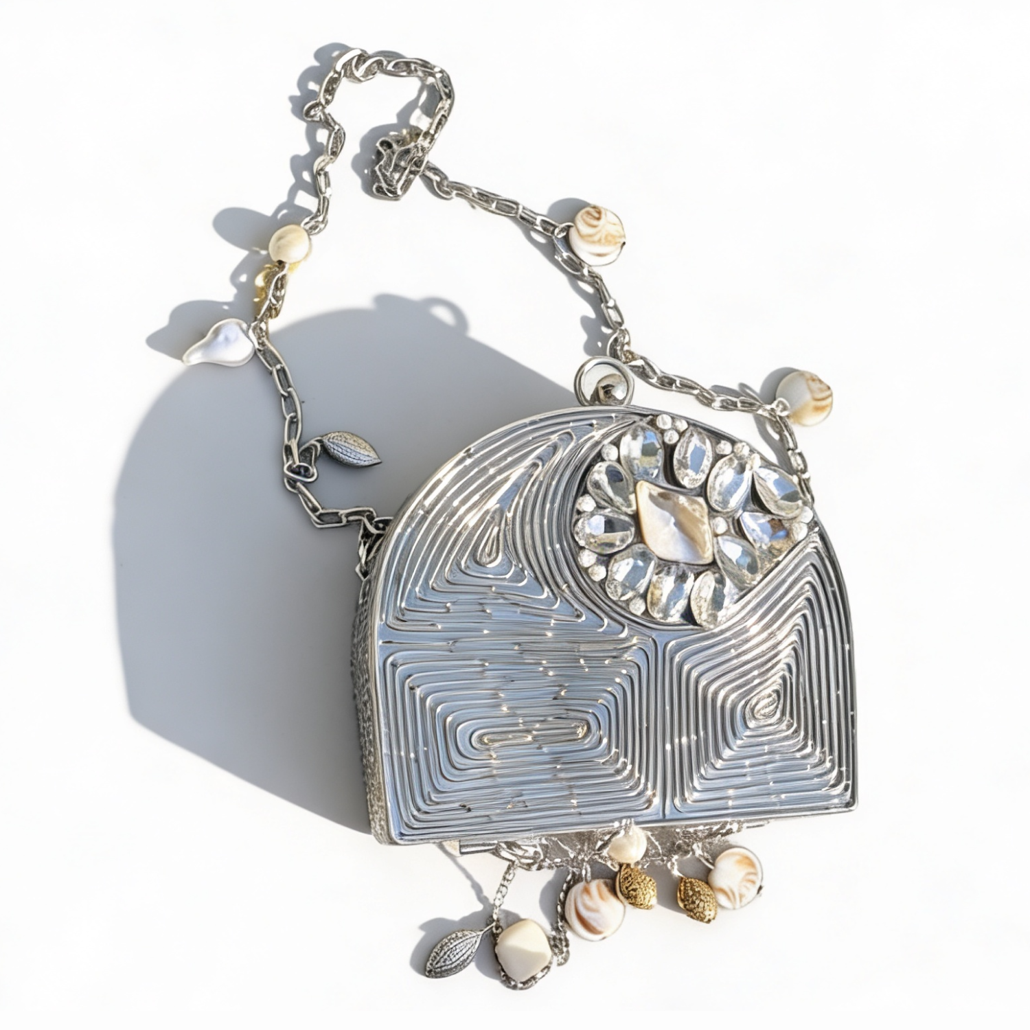 Trinket Brass Mini Clutch