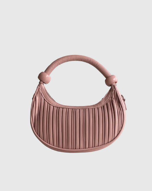 Crescent Pleated Bag