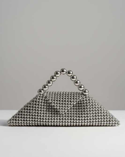 Triangle Beaded Bag