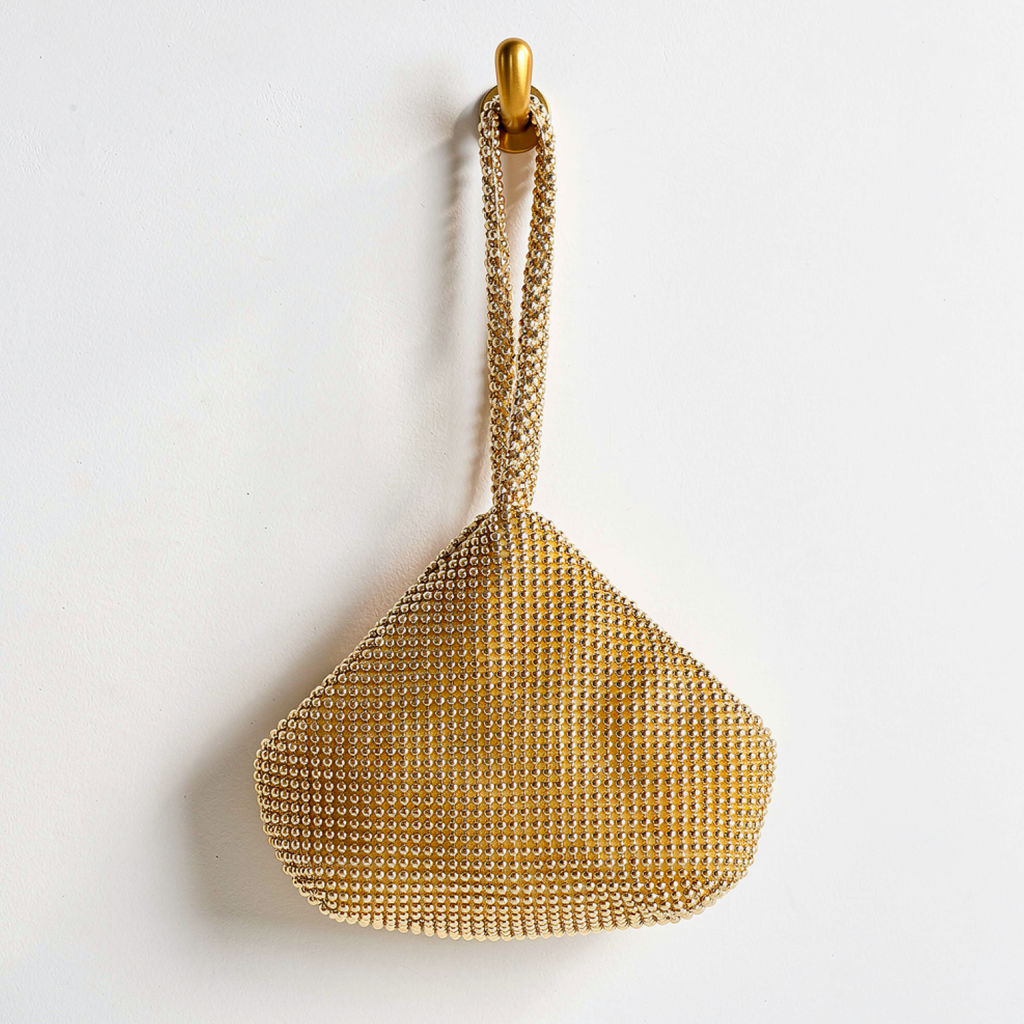 Rhinestone Wristlet Medium