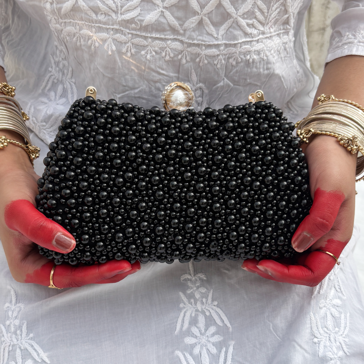 Pearl Box Clutch