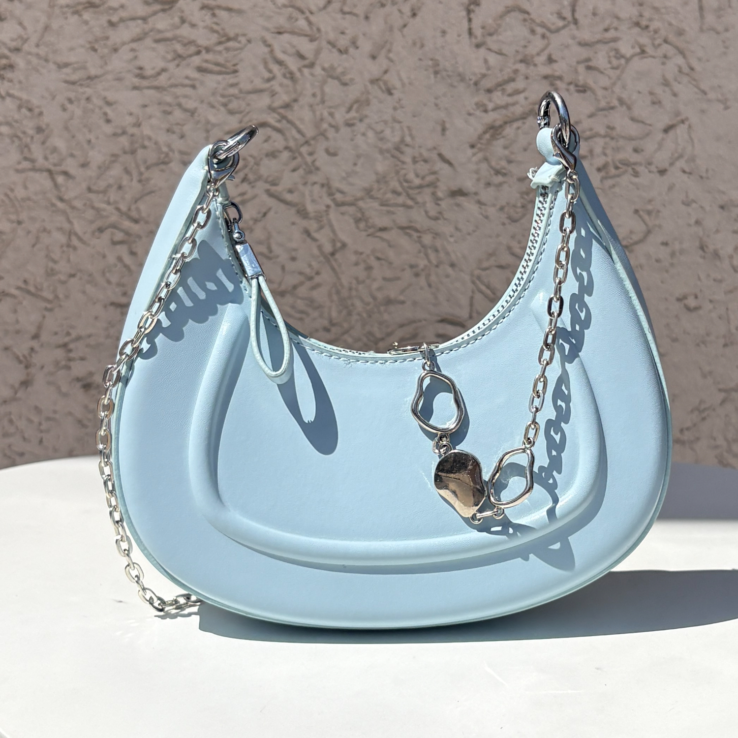 Half Moon Pearl bag