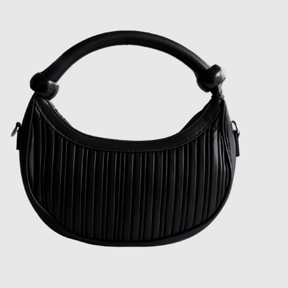 Crescent Pleated Bag