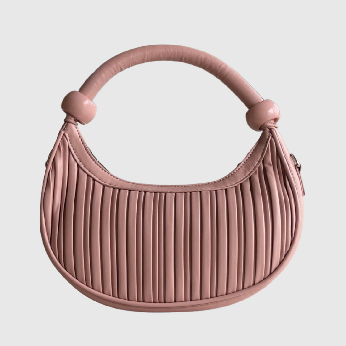 Crescent Pleated Bag