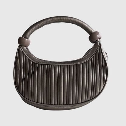 Crescent Pleated Bag