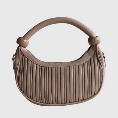 Crescent Pleated Bag