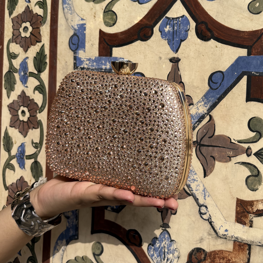 Box Stone Clutch