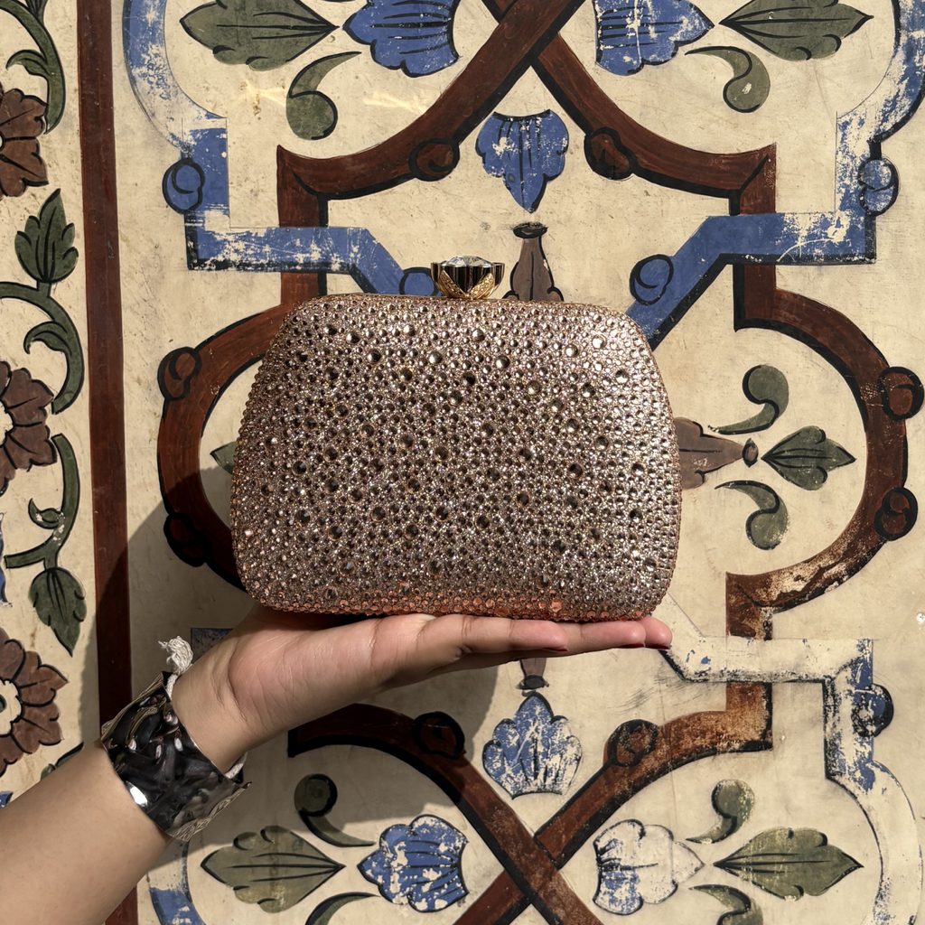Box Stone Clutch