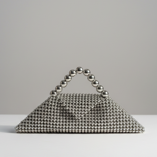 Triangle Beaded Bag