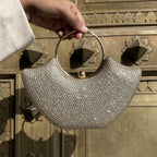 Oval Stone Clutch