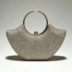 Oval Stone Clutch