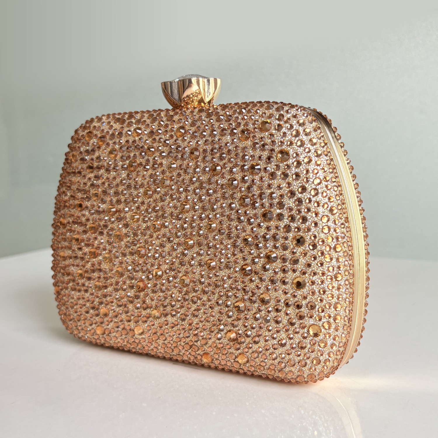 Box Stone Clutch