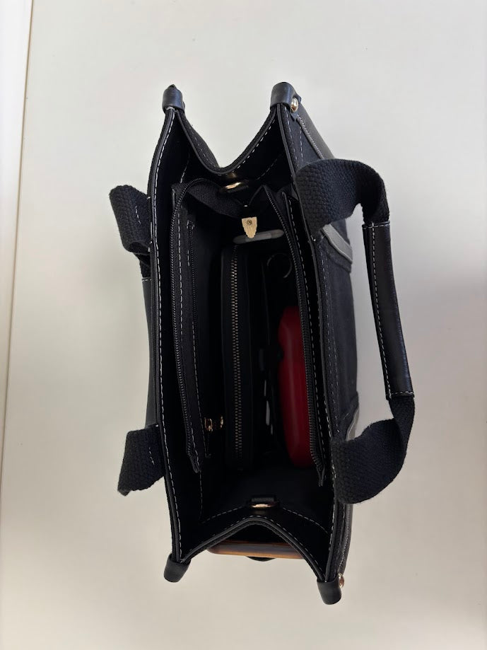 Mini Canvas Strap Tote Bag