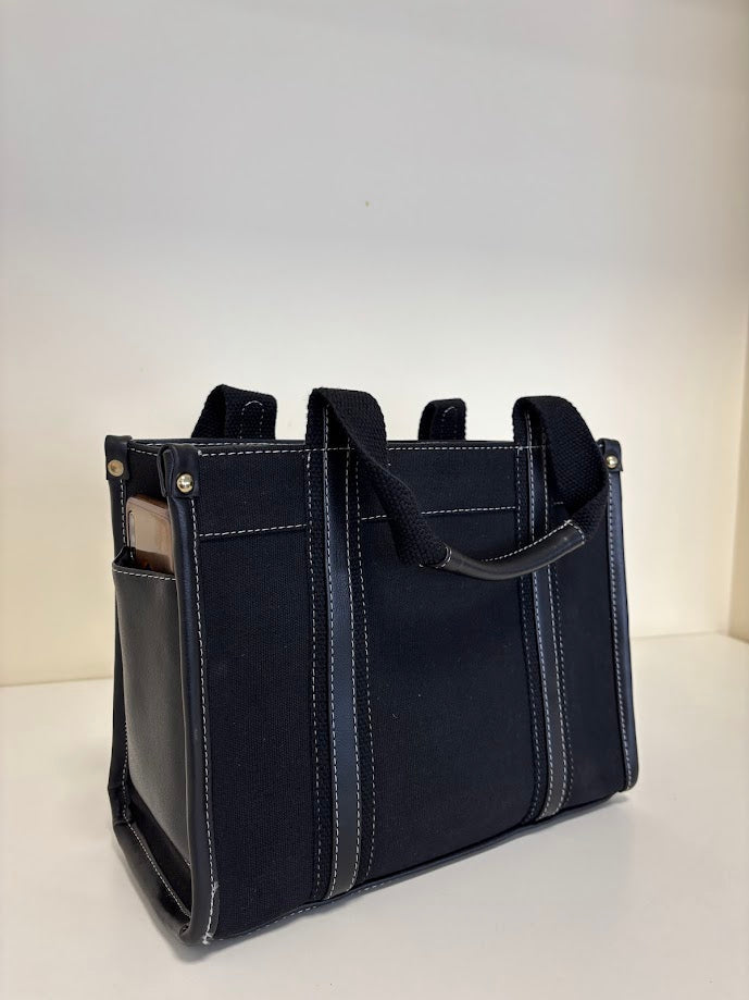 Mini Canvas Strap Tote Bag