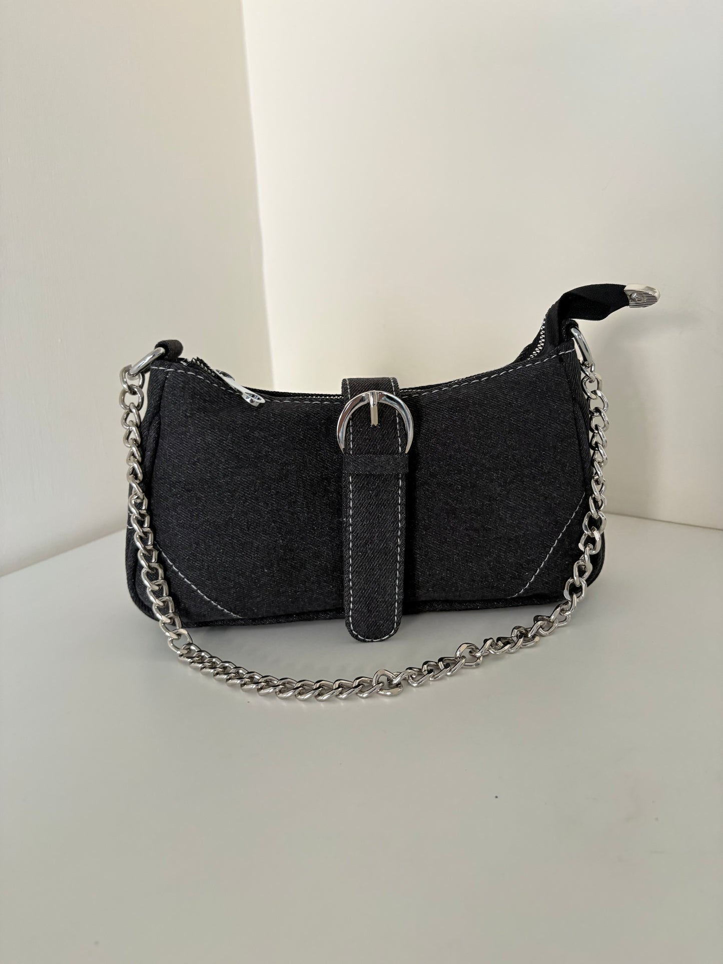 Denim Single Buckle