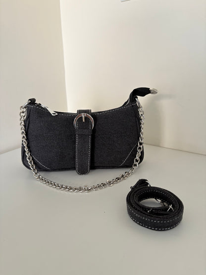 Denim Single Buckle