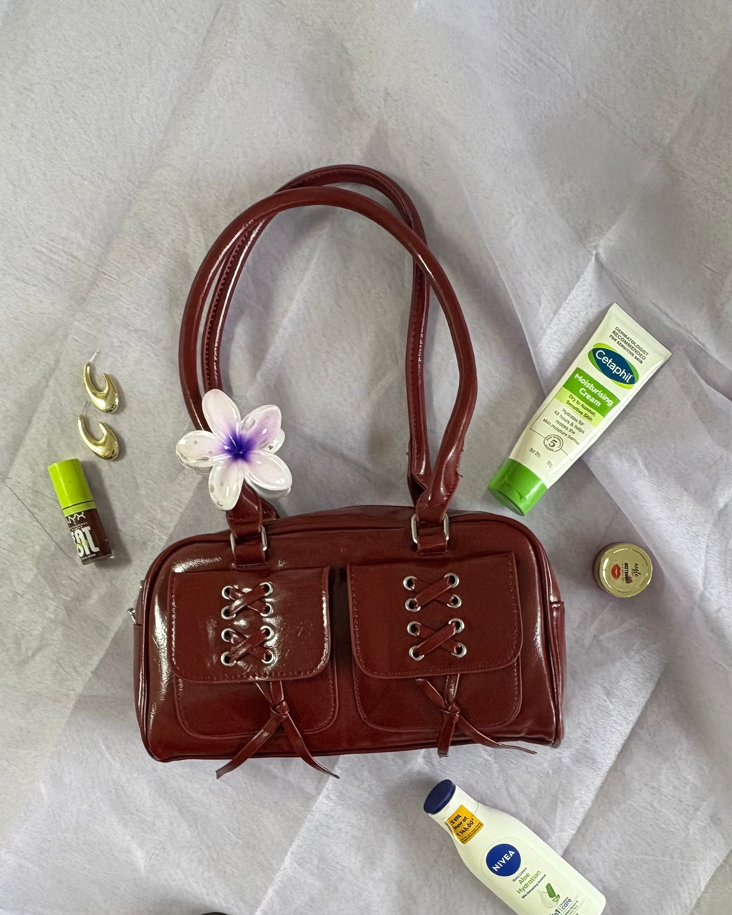 Cherry Crush Baguettes Bag