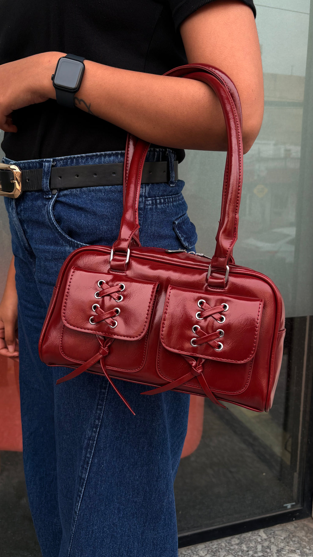 Cherry Crush Baguettes Bag