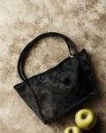 Black Velvet Tote