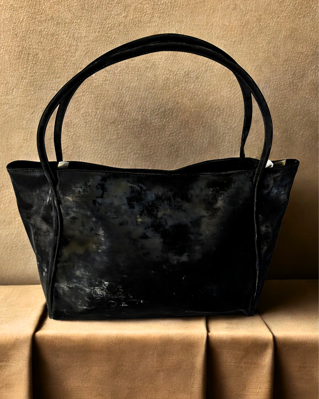 Black Velvet Tote