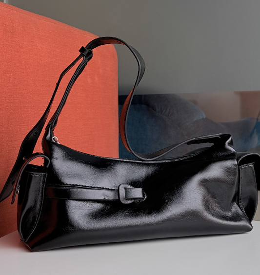 Korean Corner Pocket Baguette Bag