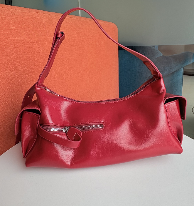 Korean Corner Pocket Baguette Bag